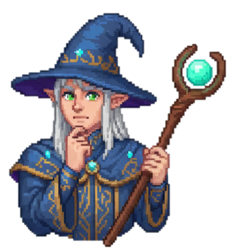 Merlin character art